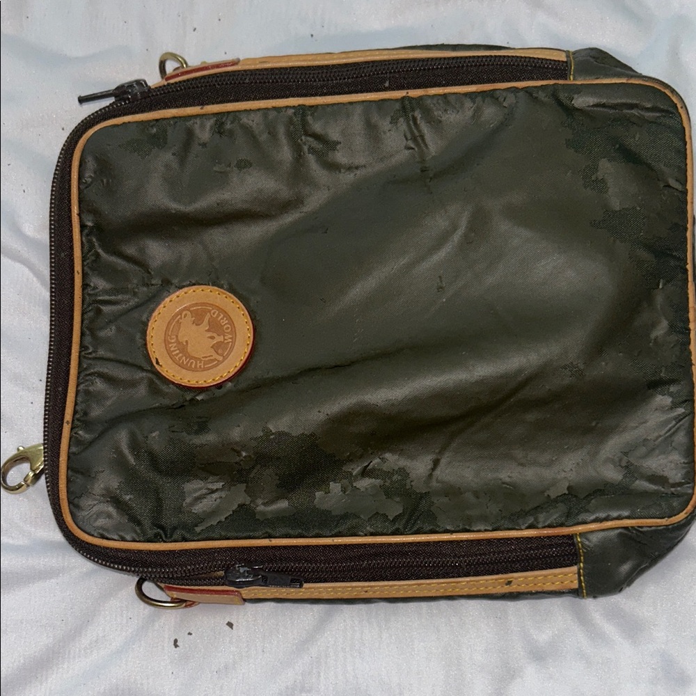 Vintage Hunting World Battue Sur Crossbody Bag - AS IS